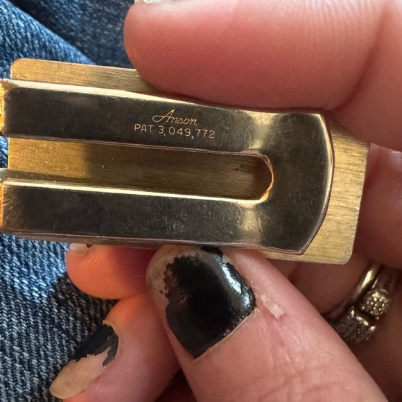Gold Money Clip - Picture 4 of 7